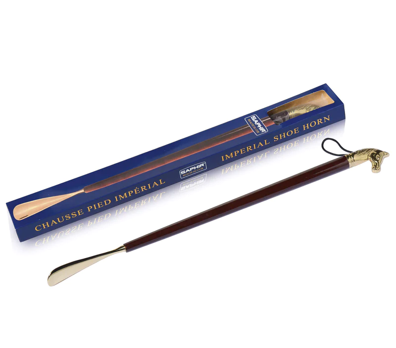 Eagle Imperial Wood & Brass Shoe Horn