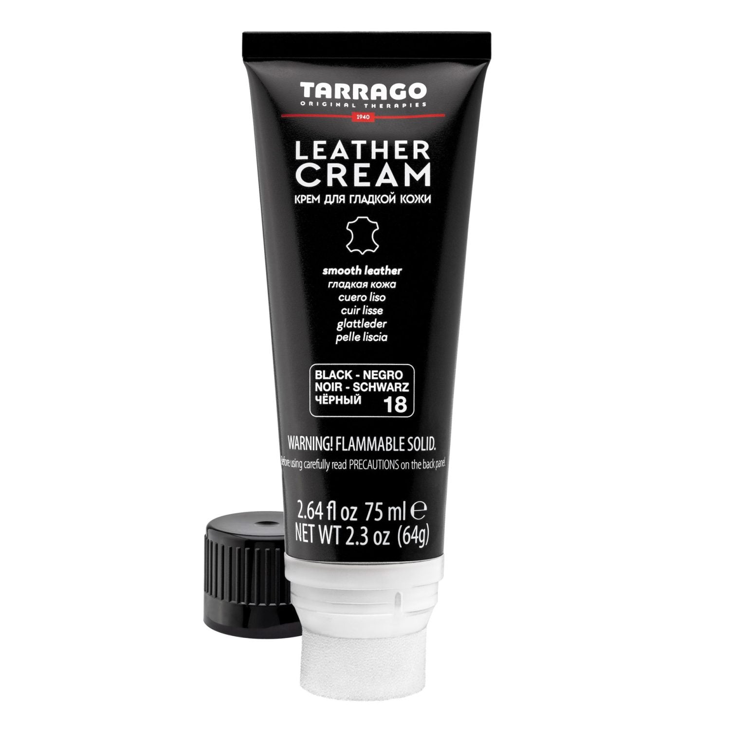 Leather Cream Tube with Applicator