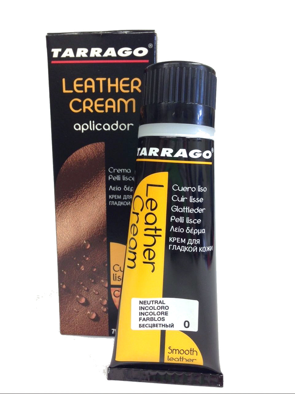 Leather Cream Tube with Applicator