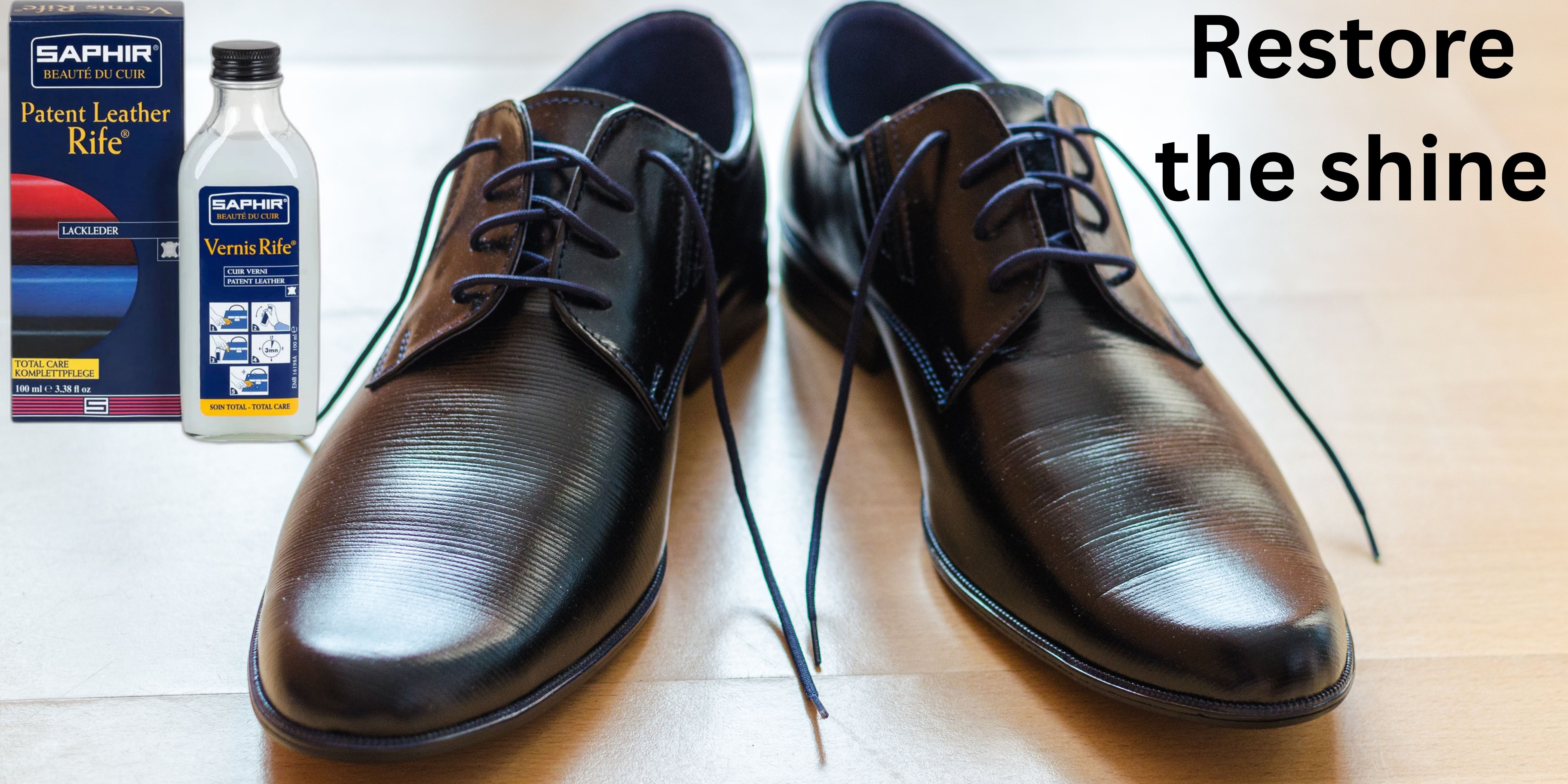 Do you have any recommendations on cleaners for high gloss corfam shoes?