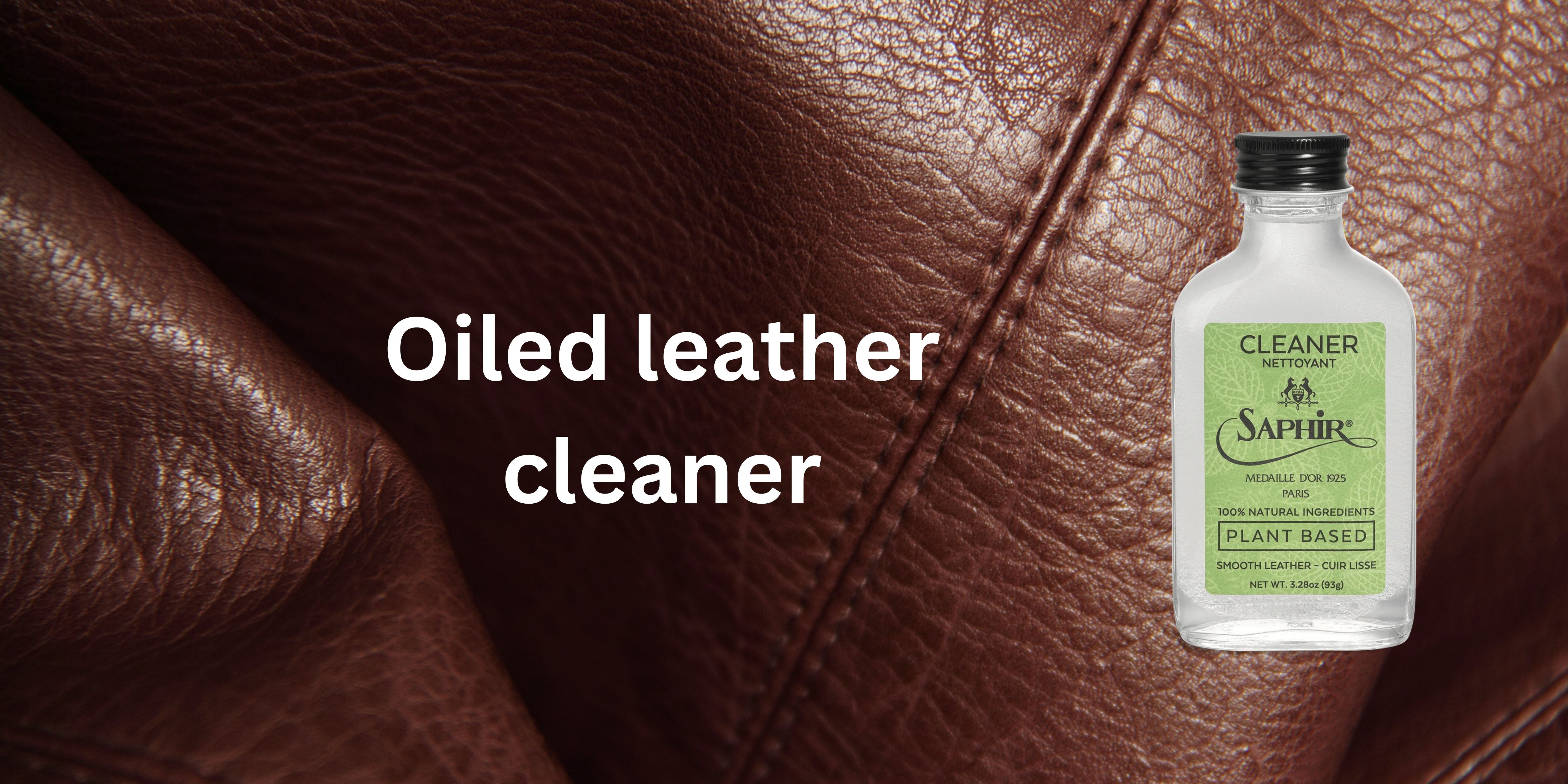 I have a few reindeer leather items and want to know which Saphir leather cleaner is best for reindeer specifically.
